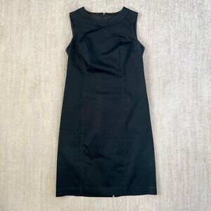 Brooks Brothers 346 Sleeveless Cotton Blend Midi Dress 8